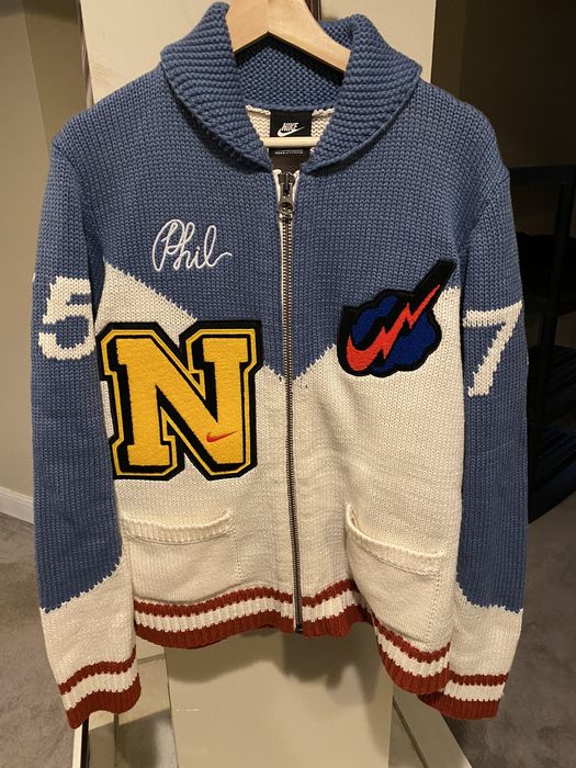 Nike phil knight discount cardigan