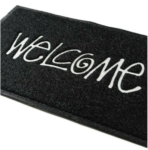 Stussy Stussy Welcome Mat Black PVC Area Mat Floor Mat | Grailed
