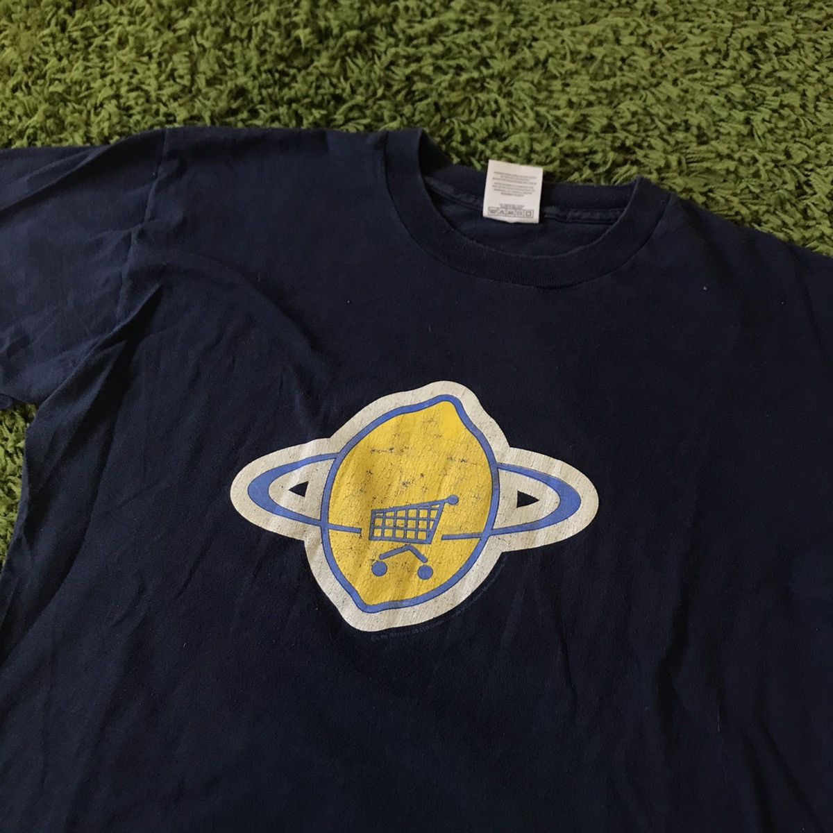 Band Tees × Vintage 1997 U2 European Tour Shirt Lemon