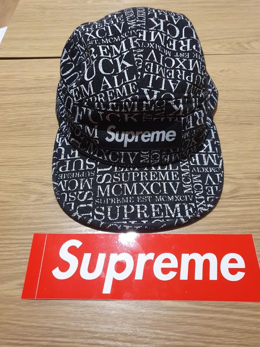 Supreme Supreme Fuck em all hat | Grailed