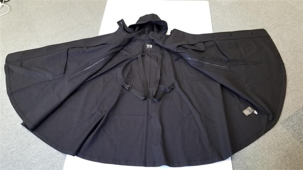 Y-3 Y-3 Yohji Yamamoto Cotton Twill Poncho CF1489 FW17 adidas Size US S / EU 44-46 / 1 - 7 Thumbnail