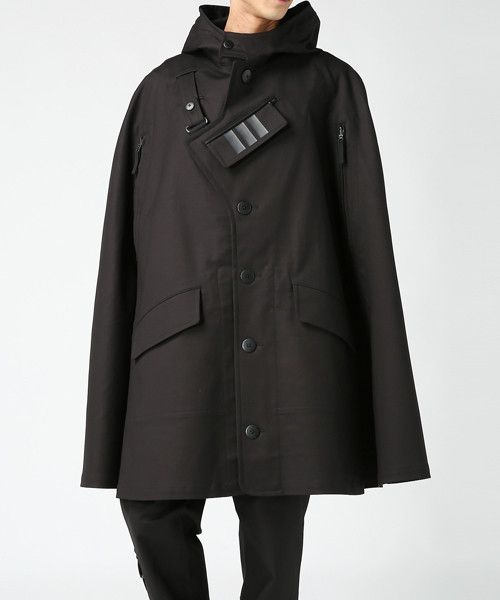 Y-3 Y-3 Yohji Yamamoto Cotton Twill Poncho CF1489 FW17 adidas Size US S / EU 44-46 / 1 - 3 Thumbnail