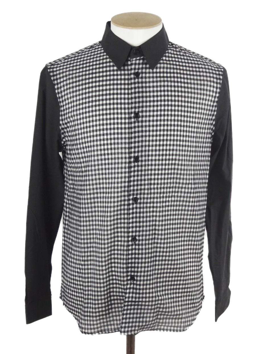 Marni Black Tartan Check Gauze Shirt IT48 Size US M / EU 48-50 / 2 - 1 Thumbnail