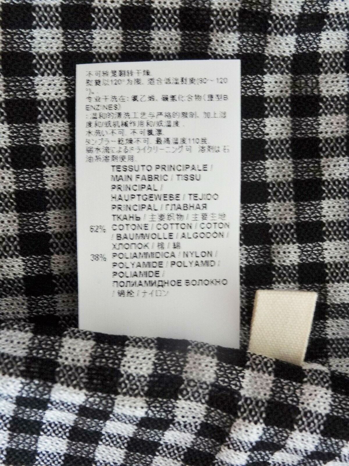 Marni Black Tartan Check Gauze Shirt IT48 Size US M / EU 48-50 / 2 - 7 Thumbnail