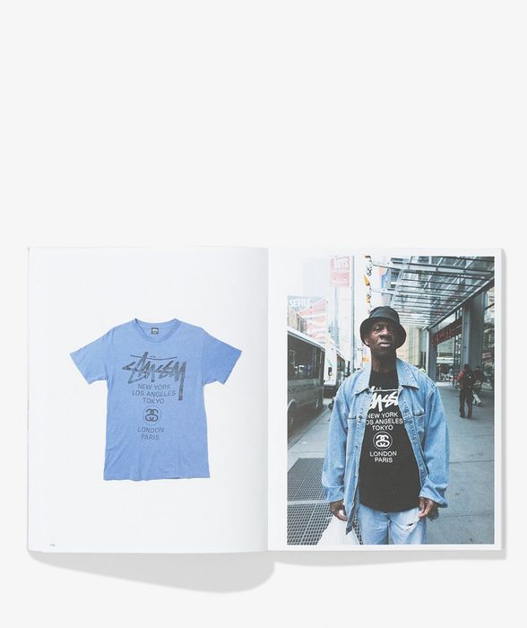 Stussy stussy book an idea book about t shirts by stussy grailed