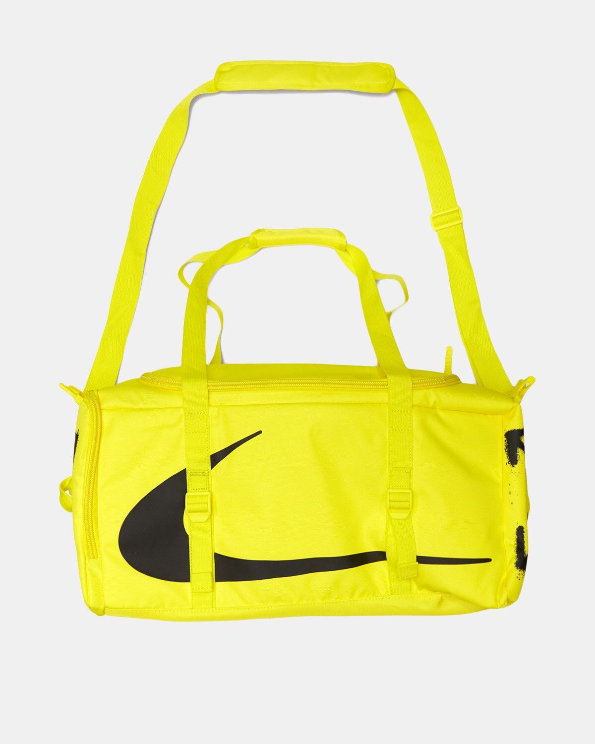 Nike × Off-White Duffle/Waist Bag Combo Opti Yellow | Grailed