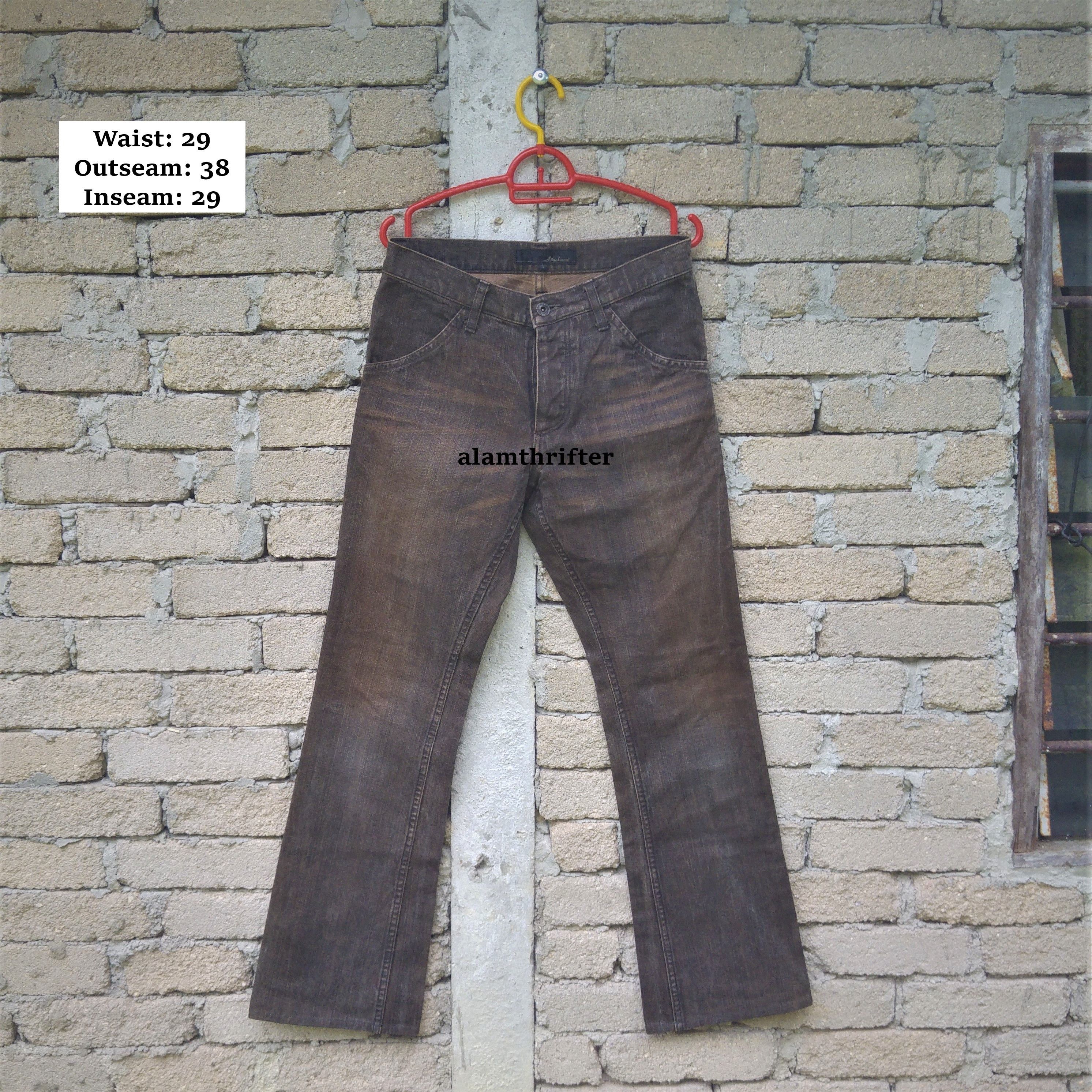 Attachment ATTACHMENT Seasoned Rugged Rock Bootcut Denim Jean Pant