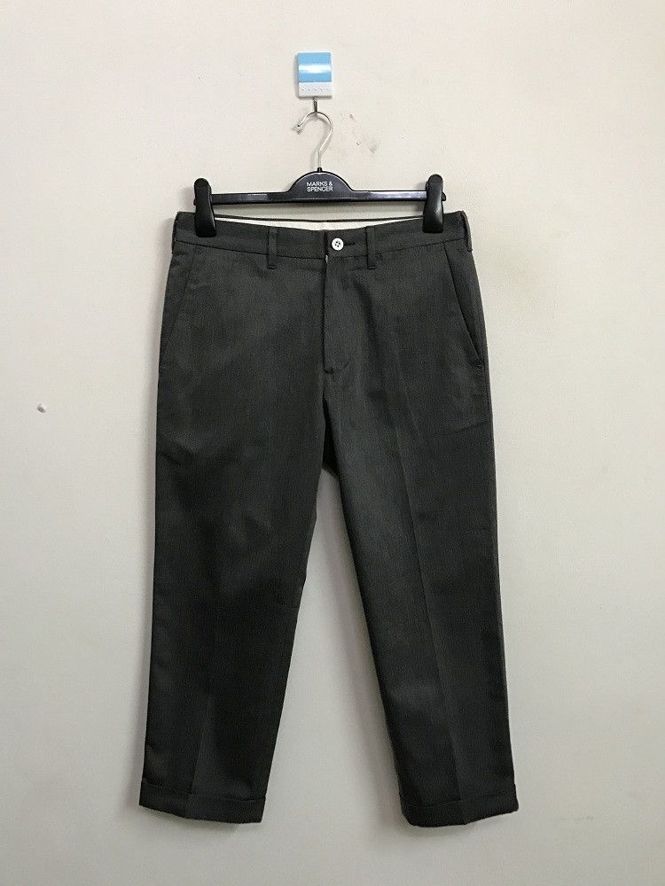 Cash Ca England Folded Hem Crop Pant