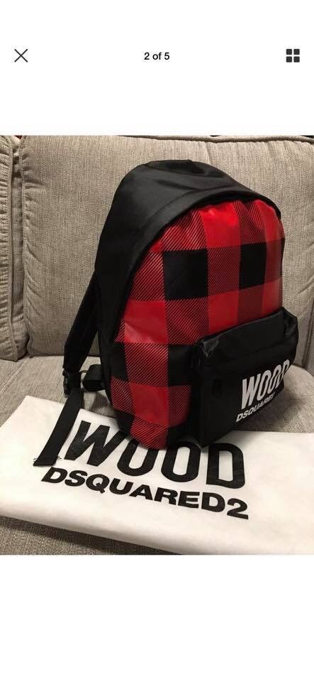 Dsquared wood backpack online