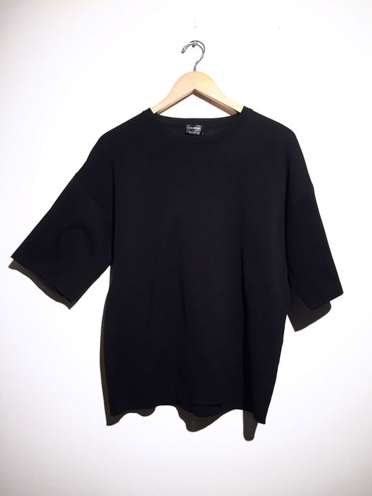Jil Sander Black Sweater Knit T Size US M / EU 48-50 / 2 - 1 Preview
