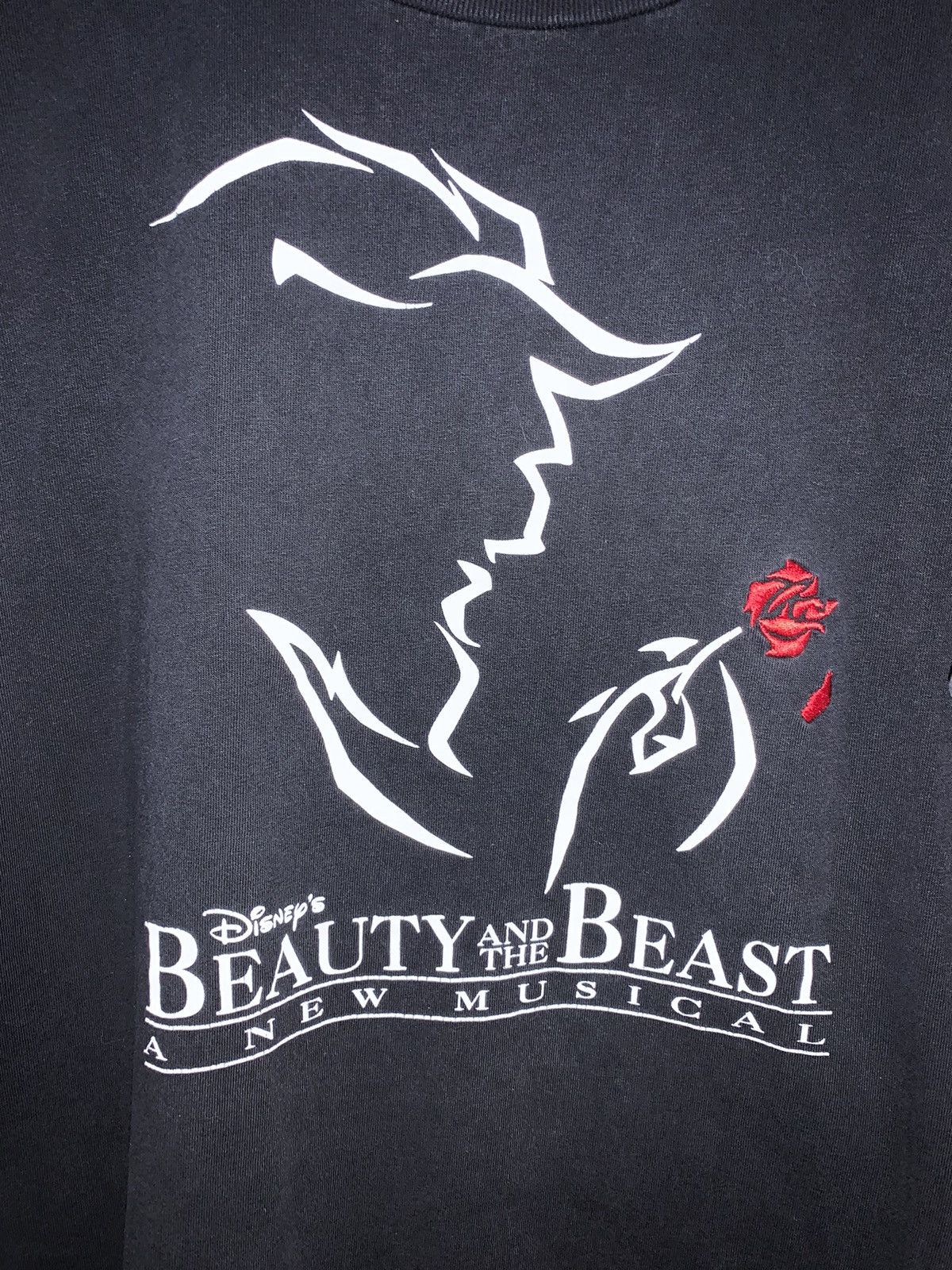 Vintage Vintage Beauty and the Beast Disney Movie T-Shirt Size US L / EU 52-54 / 3 - 2 Thumbnail