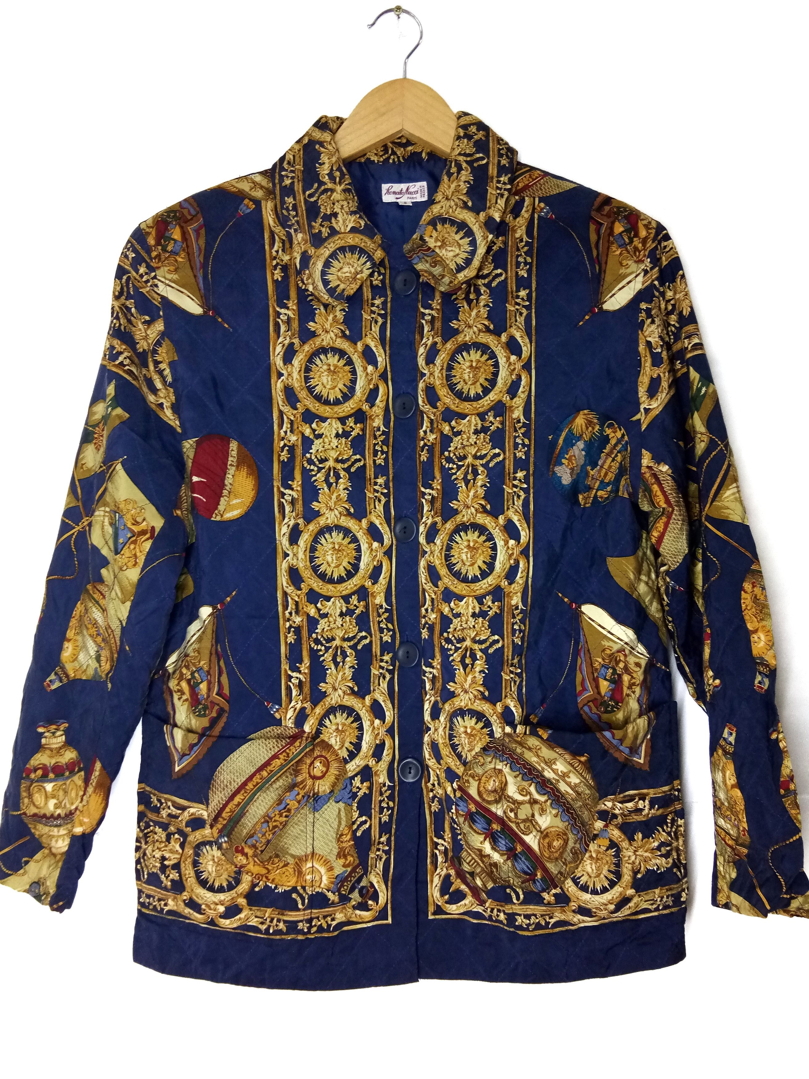 Designer RENATO NUCCI Silk Baroque Made in France | Grailed