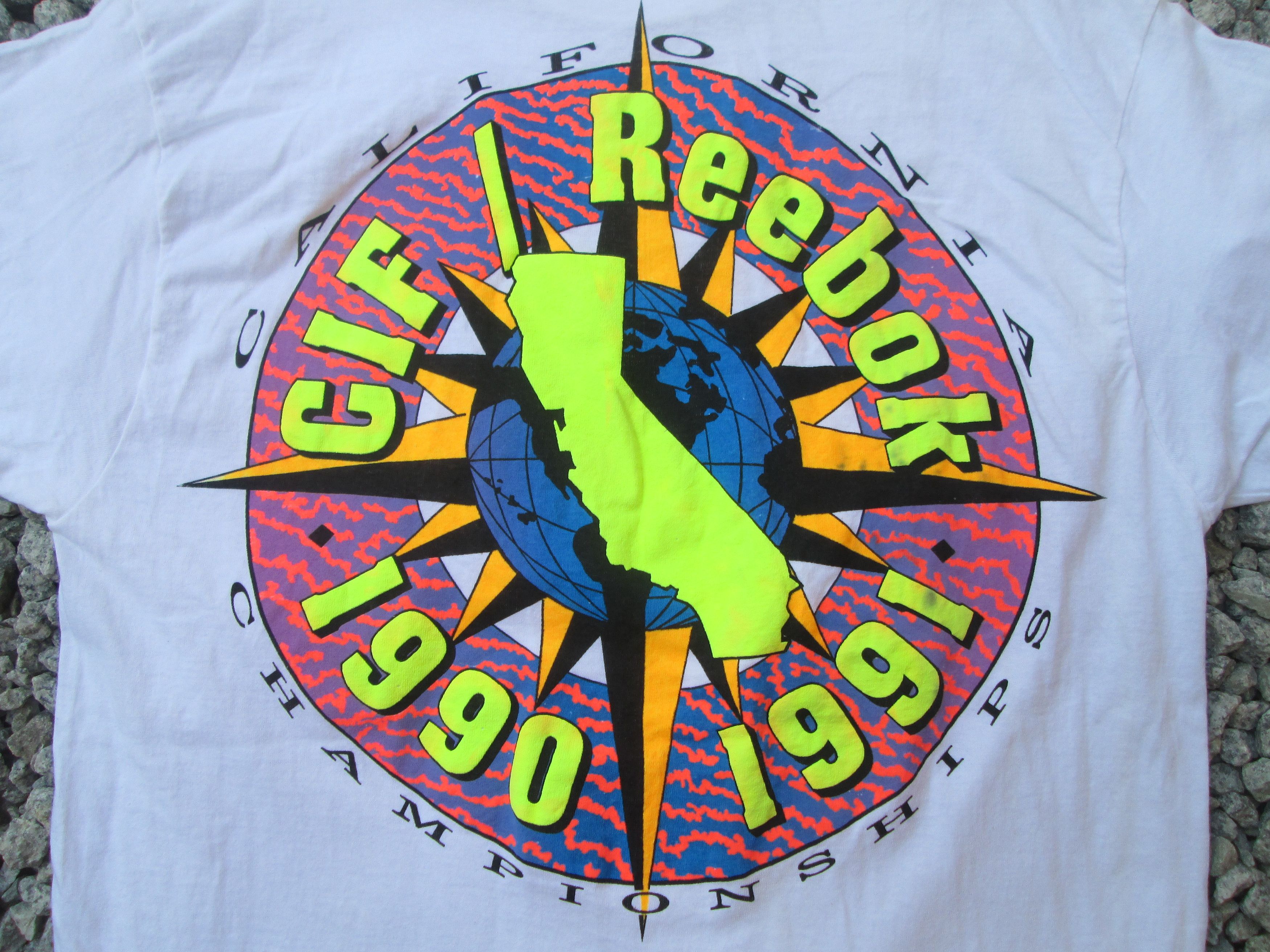 California Championship Reebok Sport Single Stich ( 1990 )