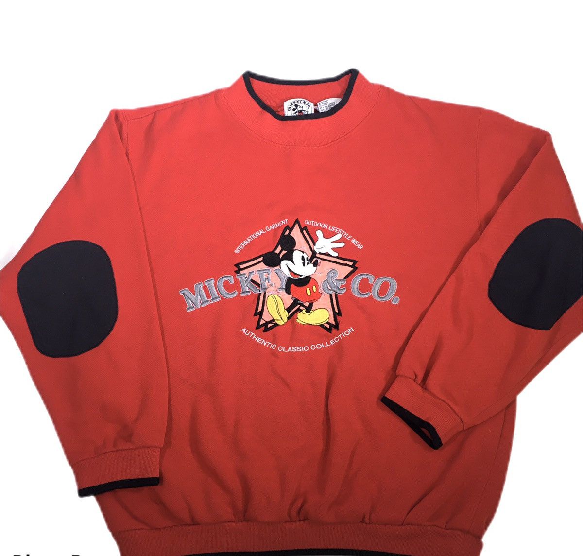 70-80's Mickey Co Disney DonnKenny Embroidered Sweatshirt