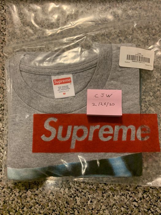 Supreme candle 2024 tee grey