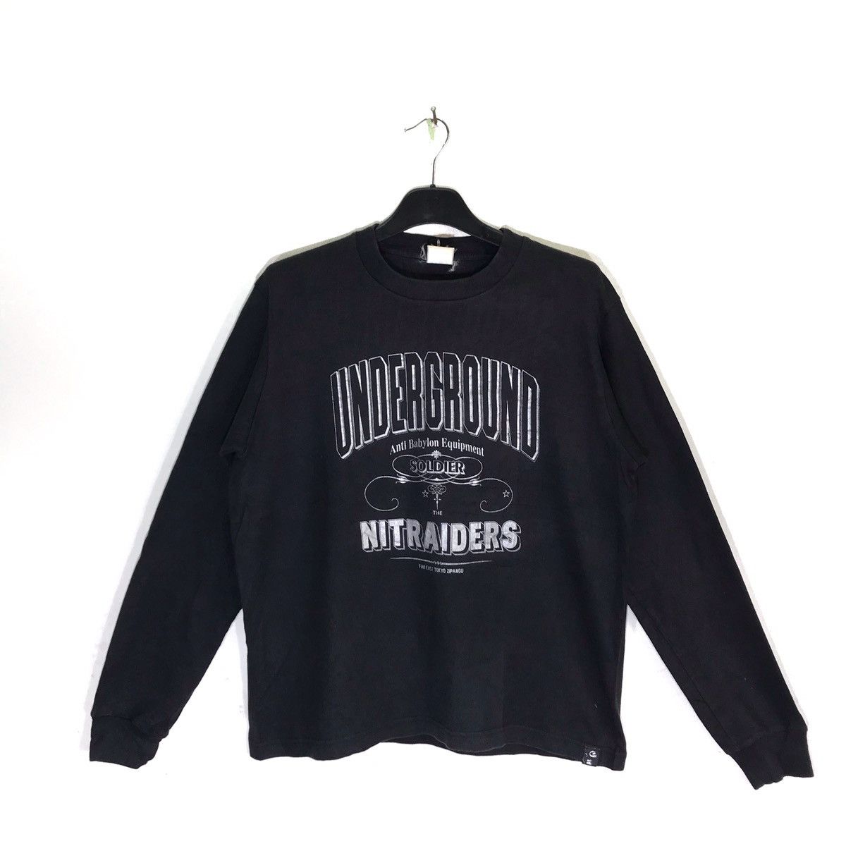 Nitraid Made In Japan Nitraid Long Sleeve T Shirt Size US M / EU 48-50 / 2 - 1 Thumbnail