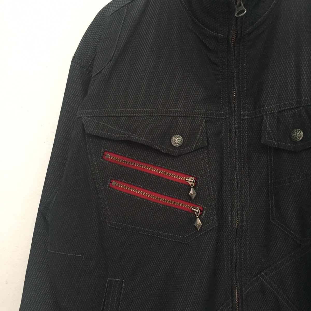 Japanese Brand Jawin Full Zipper Thin Utility & Technical Wear Jacket Size US L / EU 52-54 / 3 - 7 Thumbnail