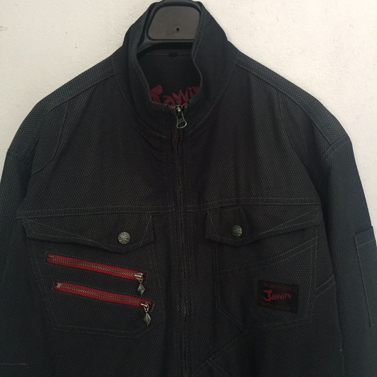Japanese Brand Jawin Full Zipper Thin Utility & Technical Wear Jacket Size US L / EU 52-54 / 3 - 2 Thumbnail