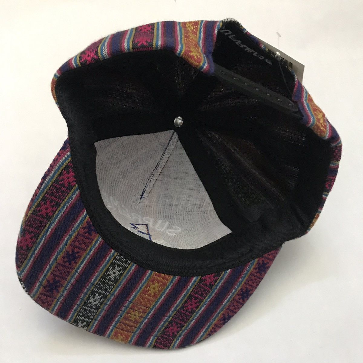 Supreme Supreme Nepal 5 Panel Hat Cap Beautiful Textile Ss14