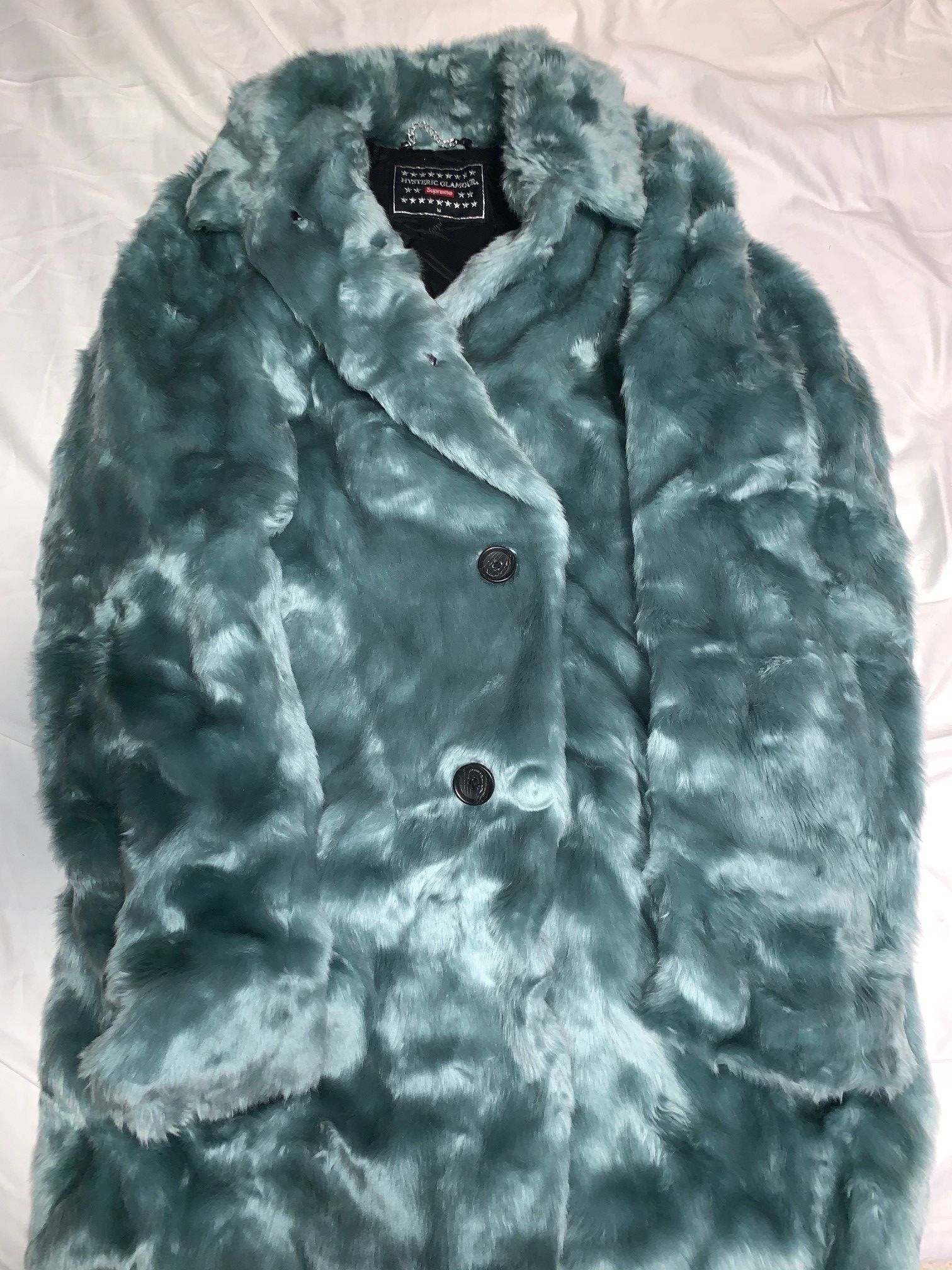 Hysteric Glamour Supreme Fuck You Faux Fur Coat | Grailed