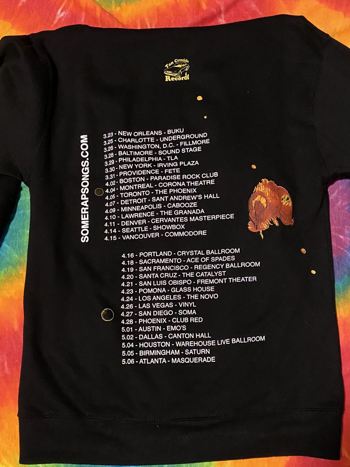 Earl Sweatshirt Earl sweatshirt some rap songs black concert tour hoodie Size US S / EU 44-46 / 1 - 3 Thumbnail