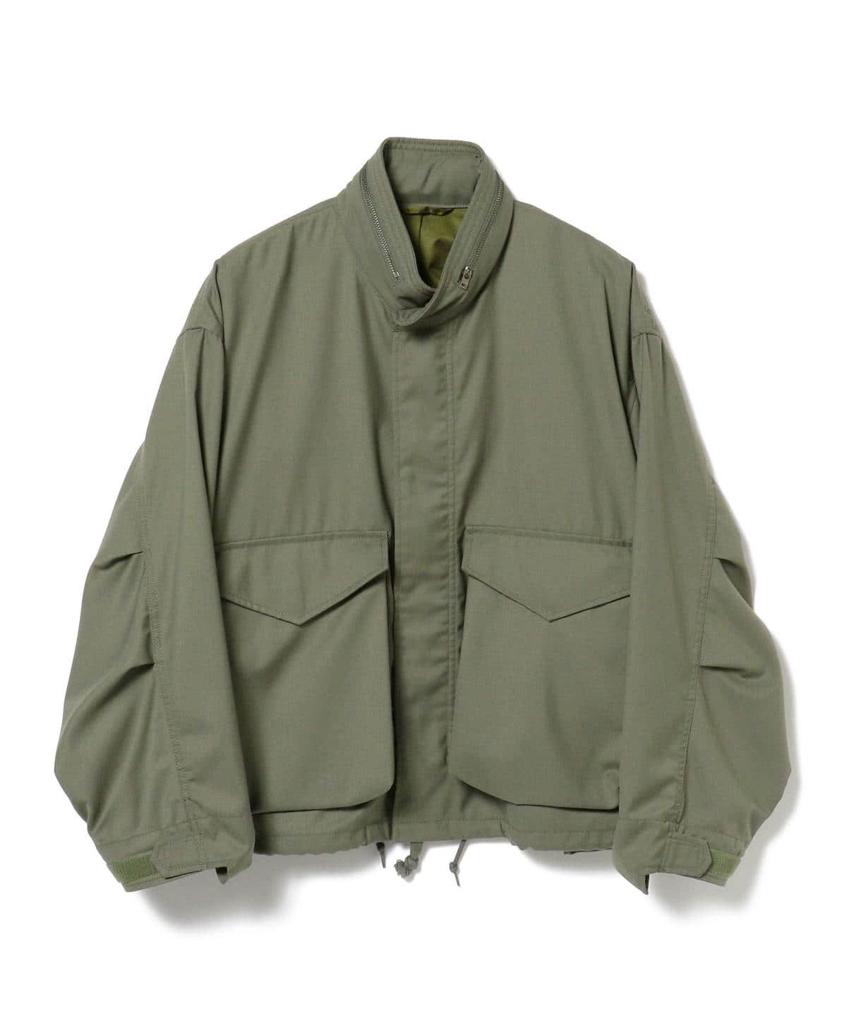 beams m65 ワイドショート ミリタリージャケット BEAMS ワイド 