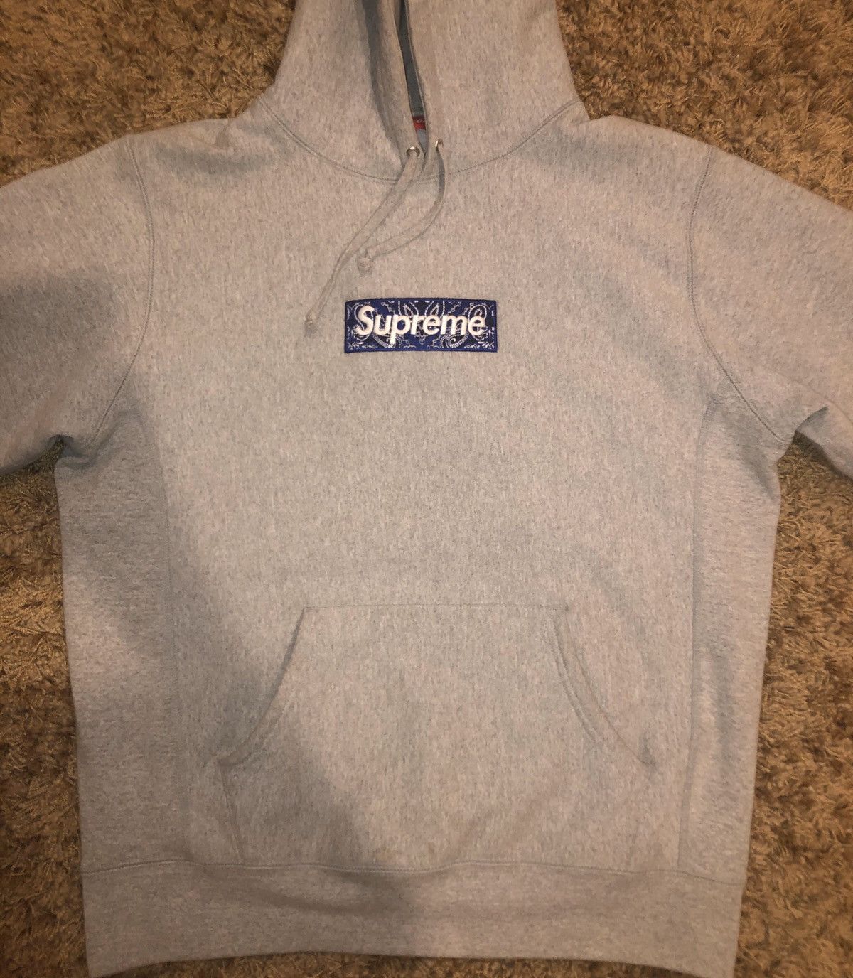 Supreme Bandana Box Logo Hoodie | Grailed