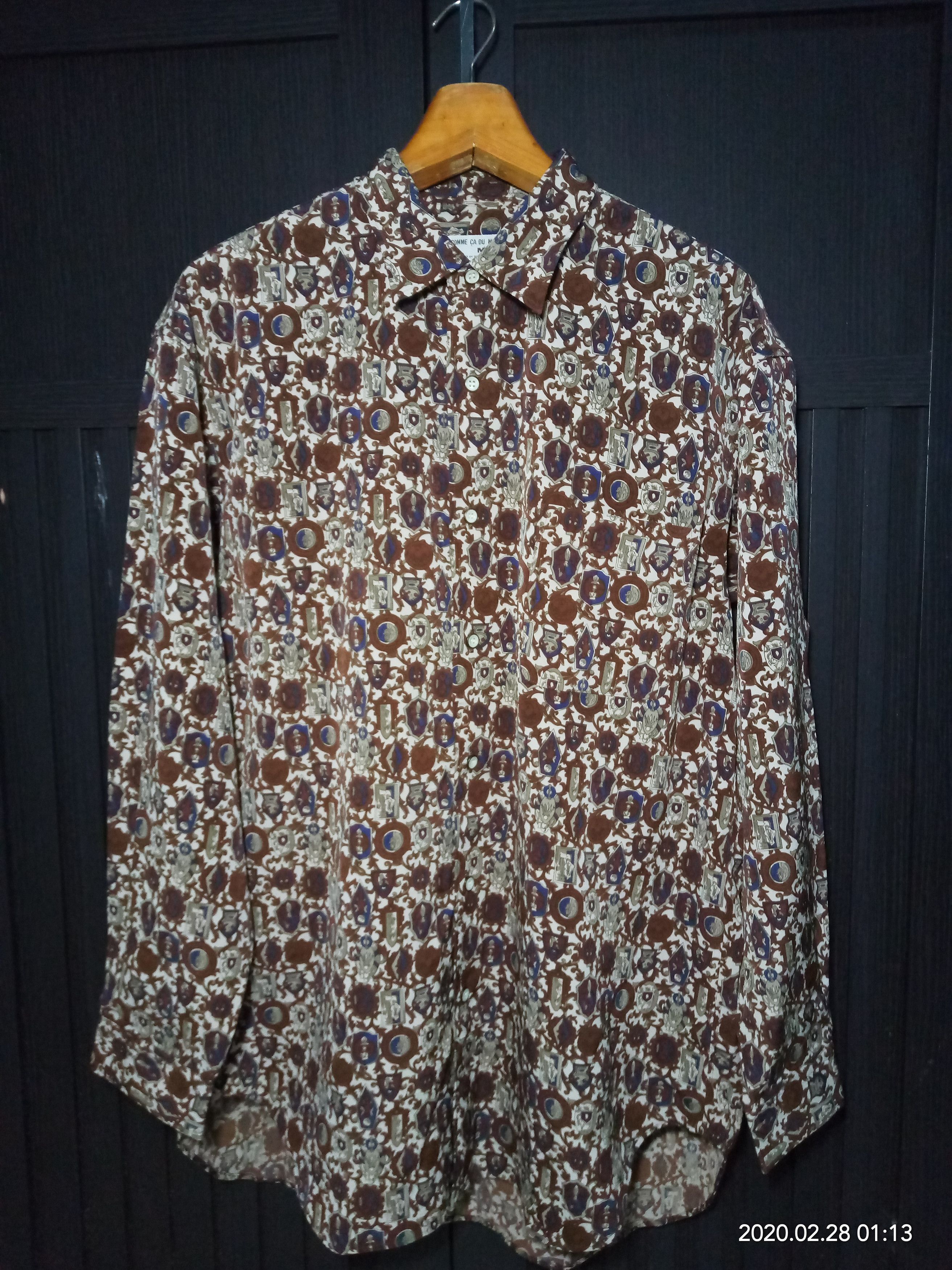 Comme Ca Ism Vintage kings logo Overprint Comme Ca Du Mode Japanese Size US M / EU 48-50 / 2 - 1 Thumbnail