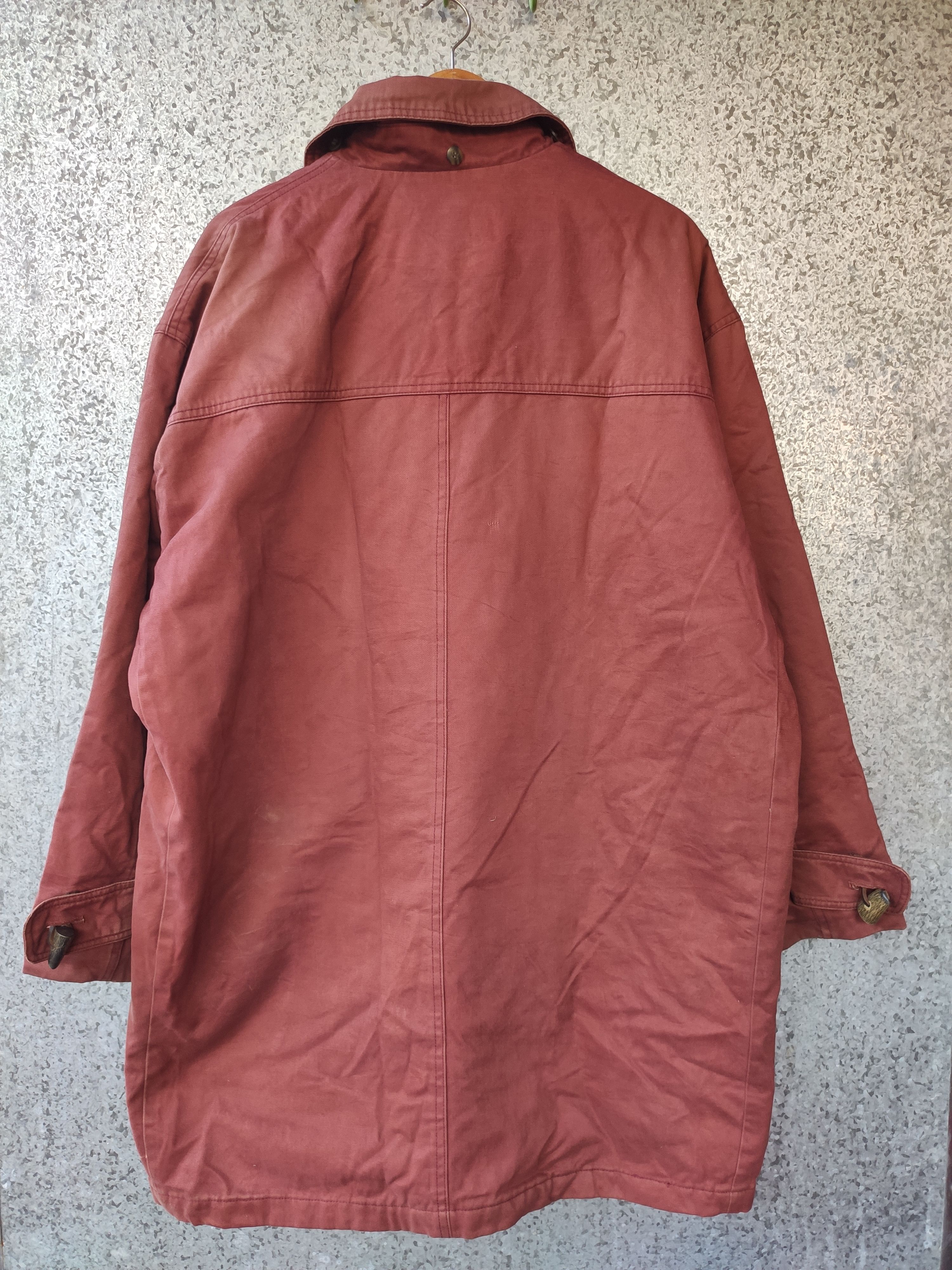 Baracuta Vintage Baracuta Long Jacket rare maroon colour Size US XL / EU 56 / 4 - 2 Thumbnail