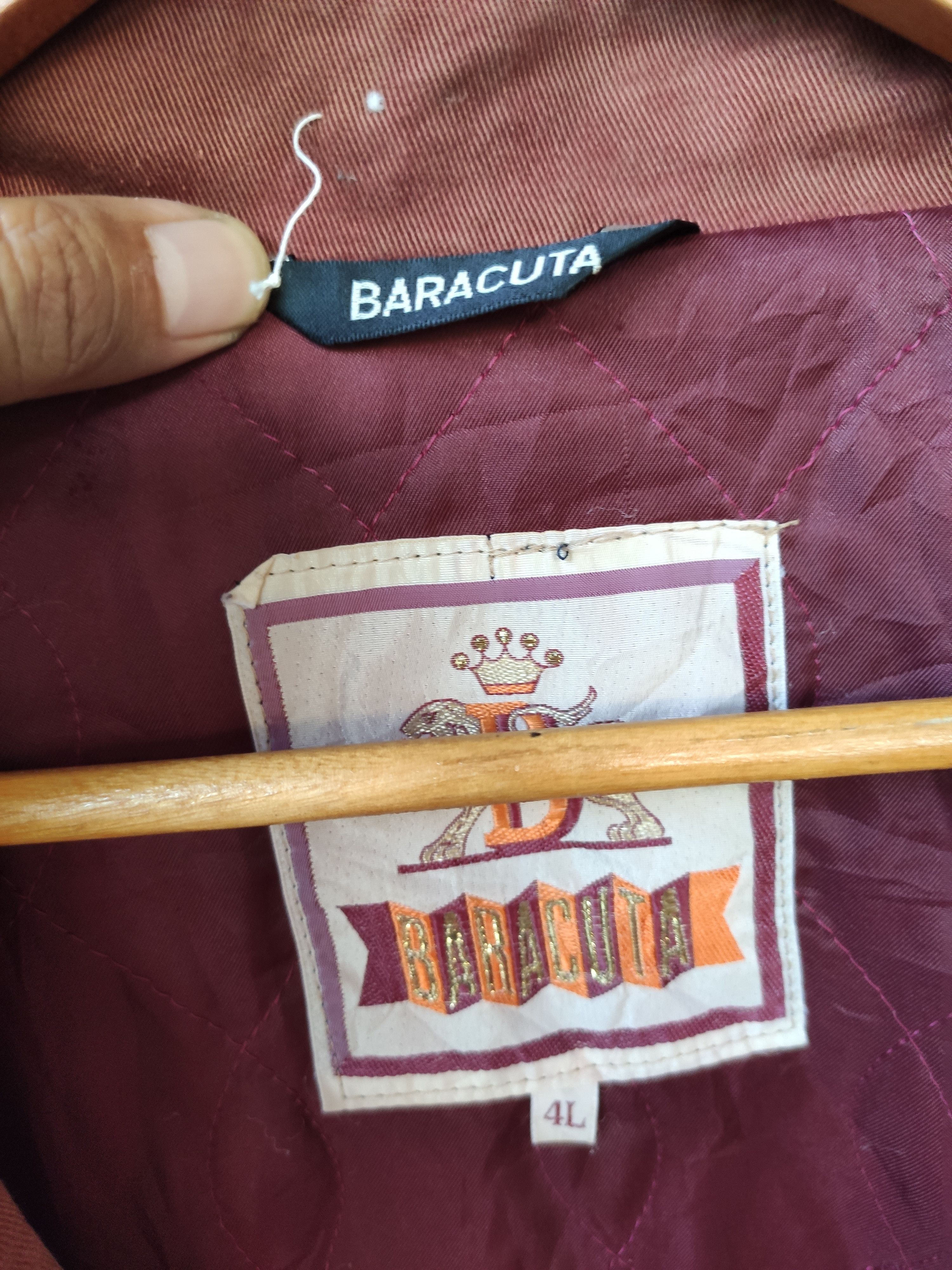 Baracuta Vintage Baracuta Long Jacket rare maroon colour Size US XL / EU 56 / 4 - 7 Thumbnail
