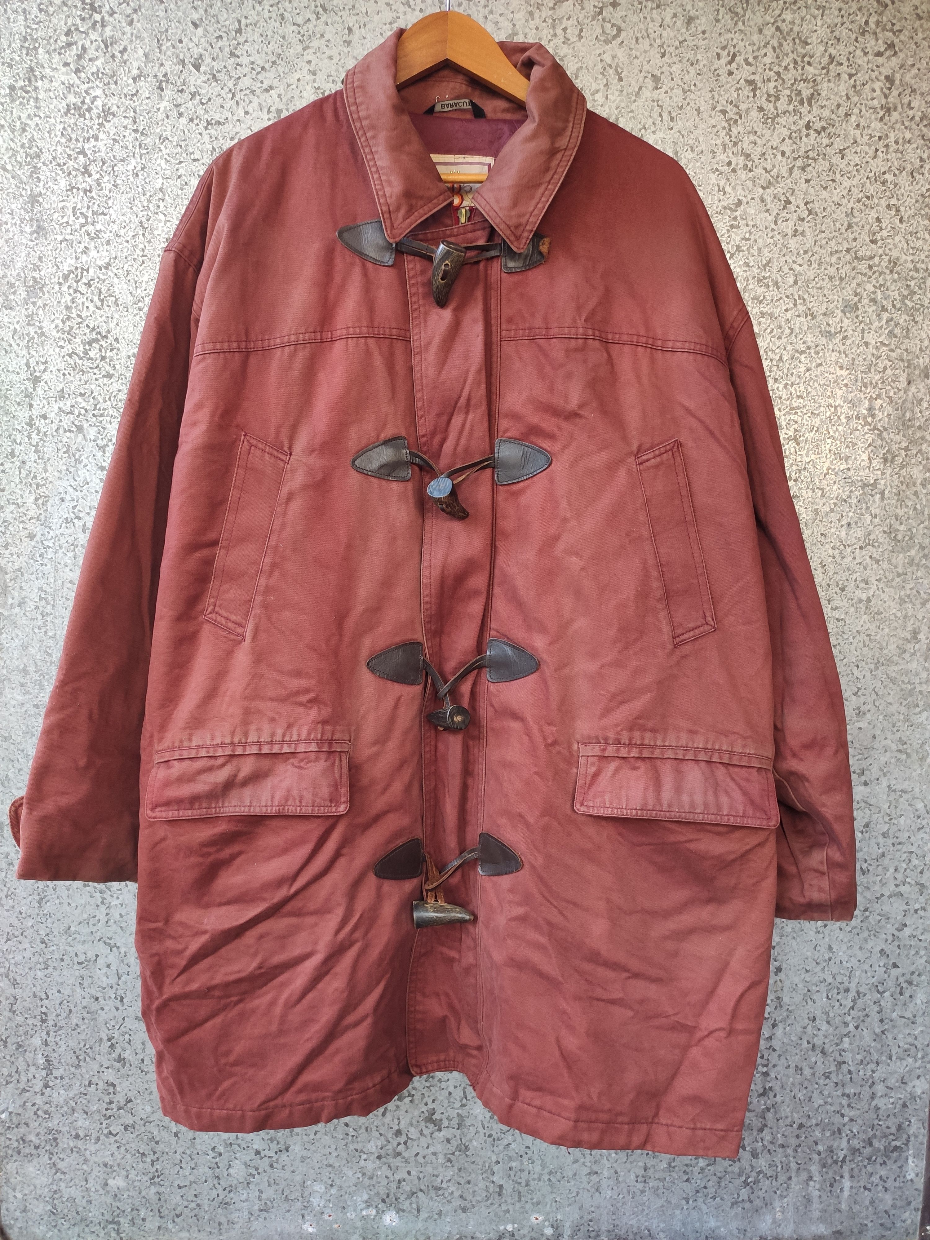 Baracuta Vintage Baracuta Long Jacket rare maroon colour Size US XL / EU 56 / 4 - 1 Thumbnail