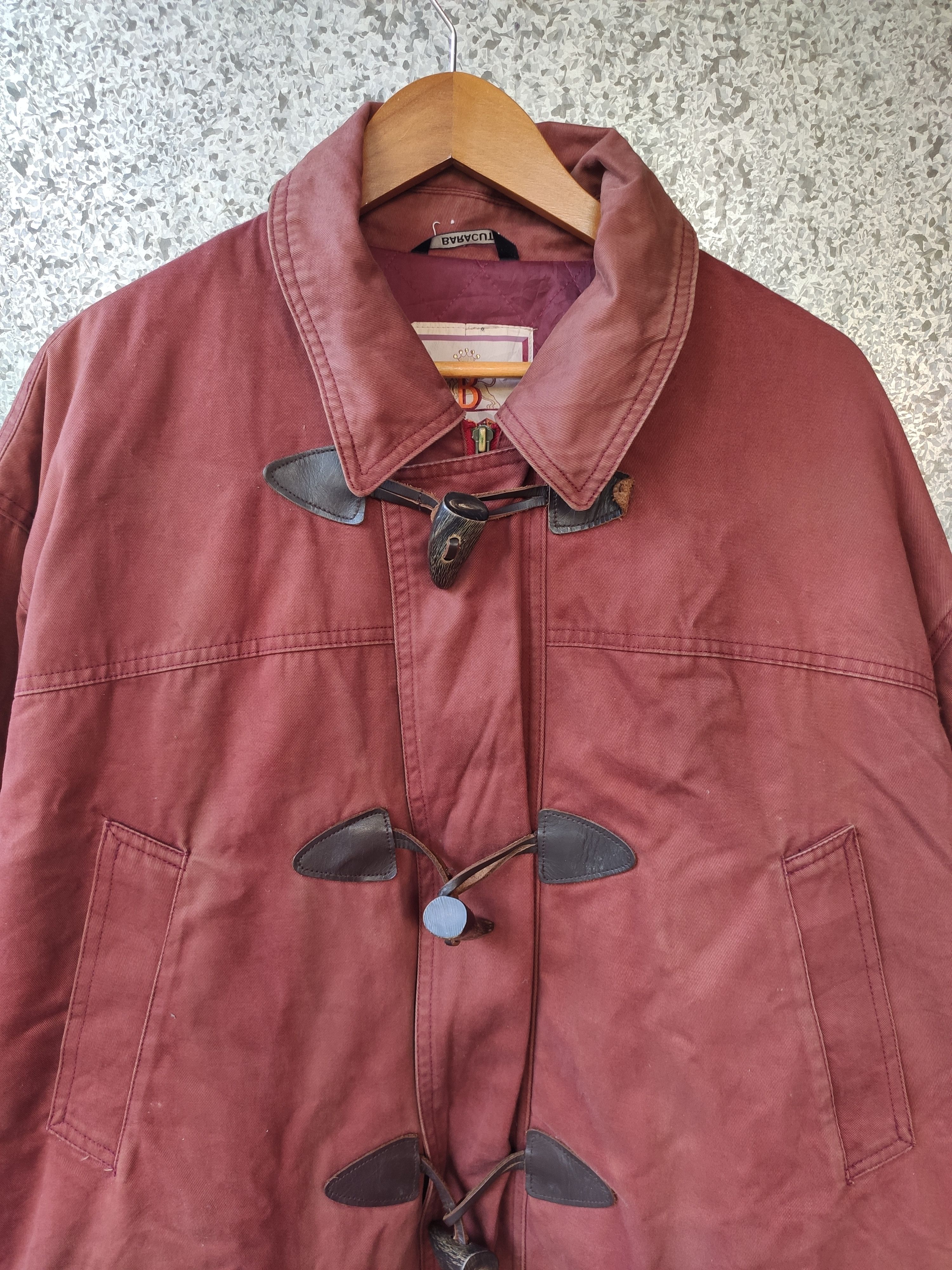 Baracuta Vintage Baracuta Long Jacket rare maroon colour Size US XL / EU 56 / 4 - 3 Thumbnail