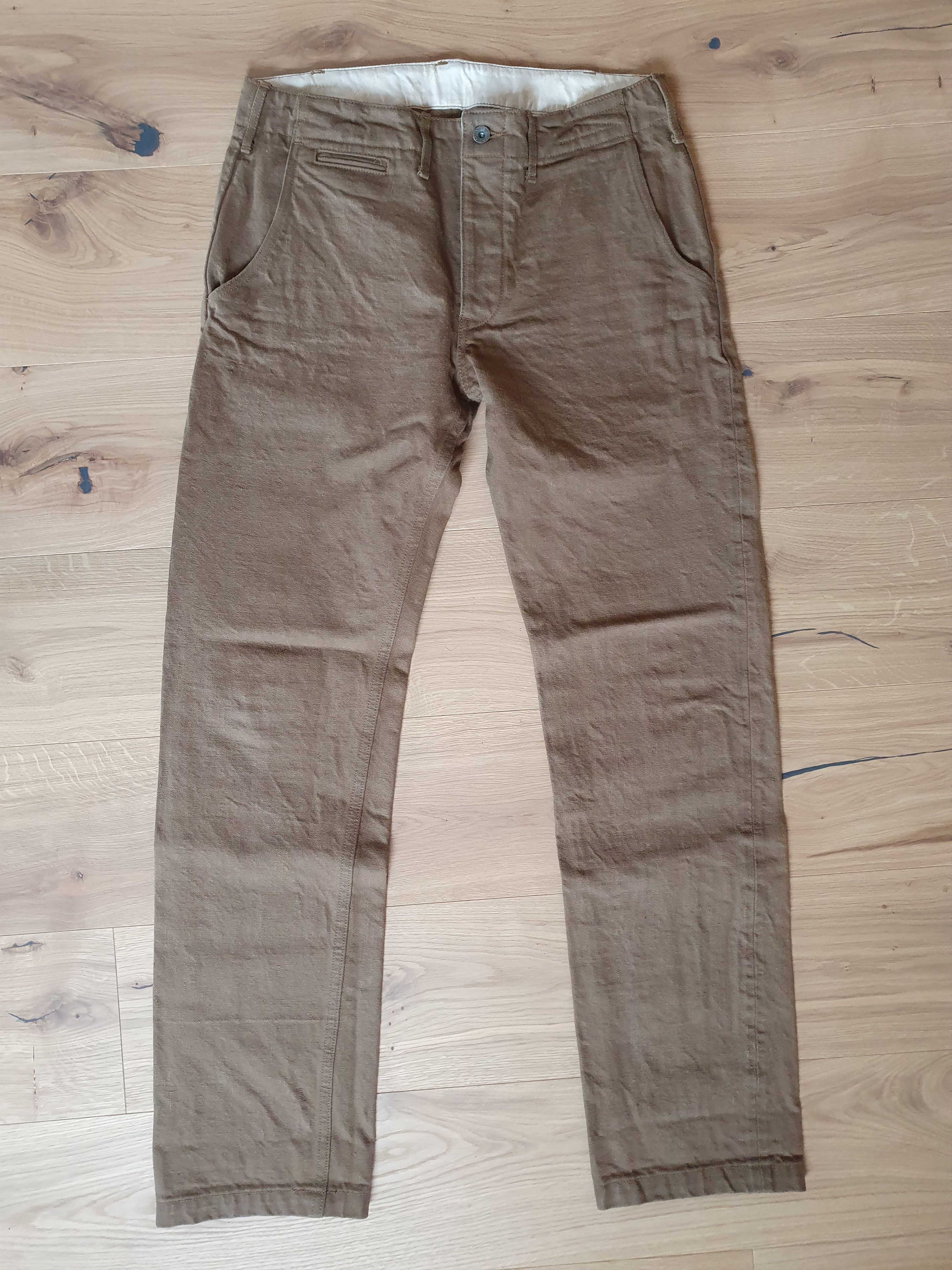 Samurai Jeans SAMURAI JEANS SJ42CP 15OZ. HEAVY CHINO PANTS | Grailed