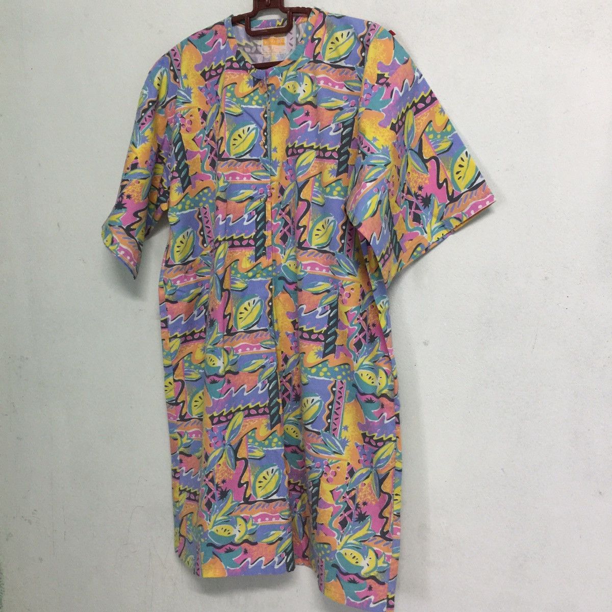 Japanese Brand Colourful half buttons long shirt Size US M / EU 48-50 / 2 - 2 Thumbnail