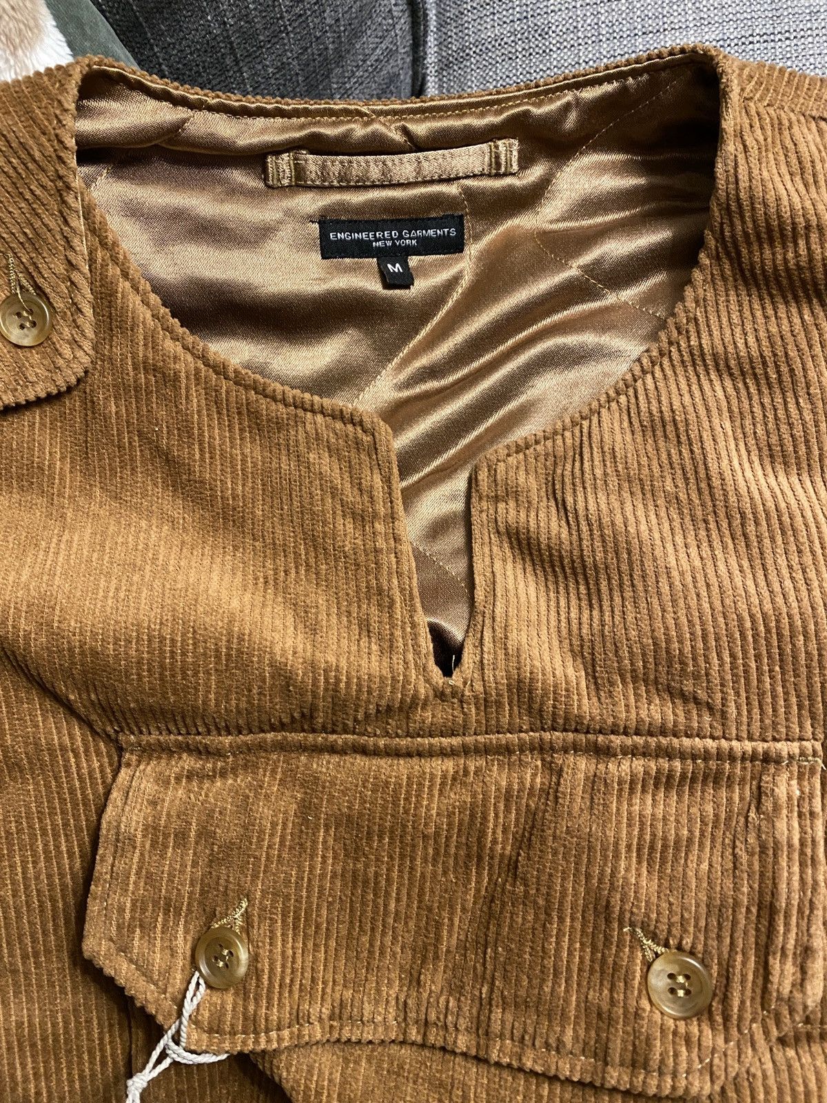 Engineered Garments BNWT - Corduroy Cover Vest AW19 Size US M / EU 48-50 / 2 - 6 Thumbnail