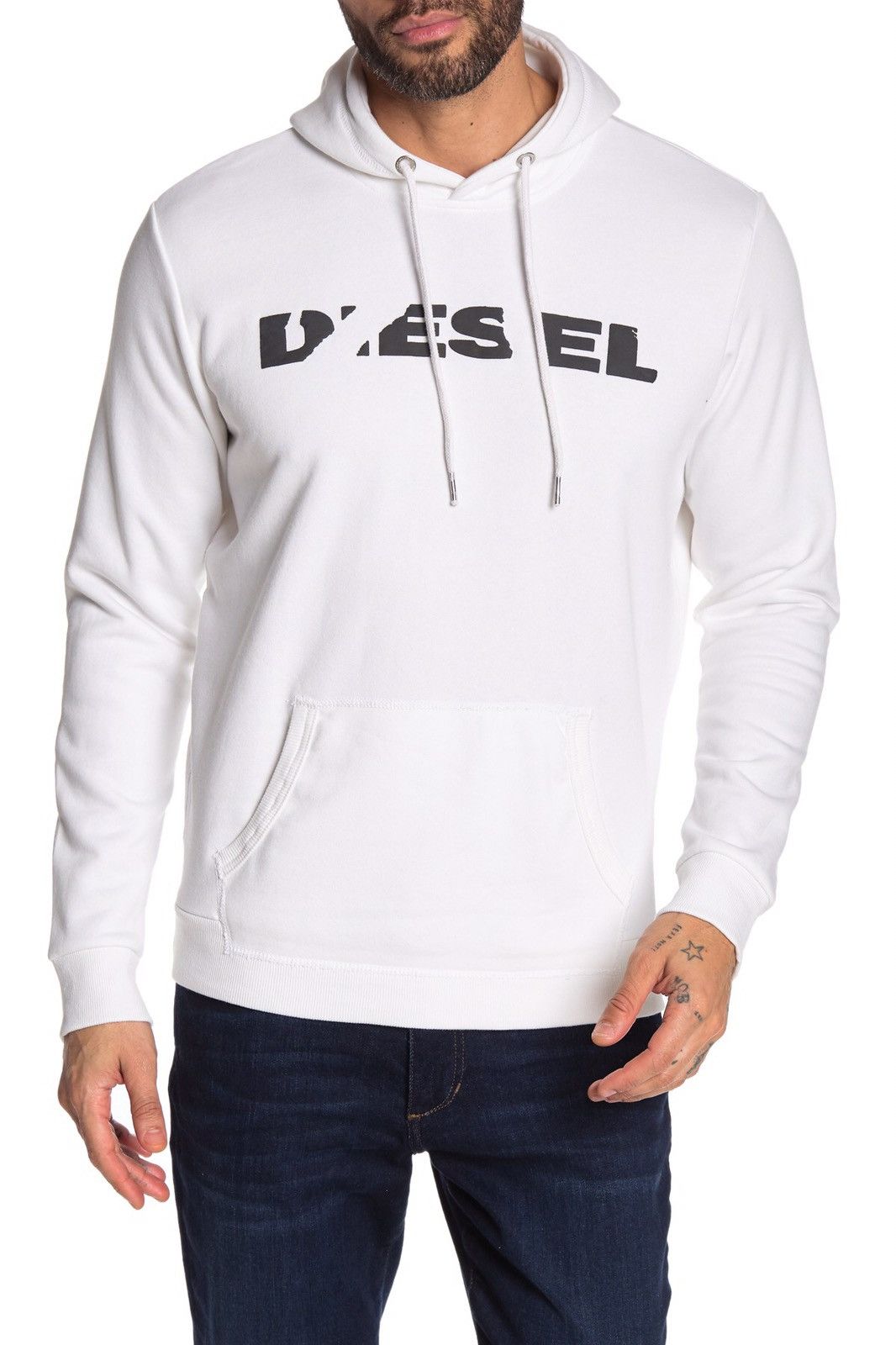 Diesel Diesel Logo Front Knit Hoodie Size US L / EU 52-54 / 3 - 1 Thumbnail