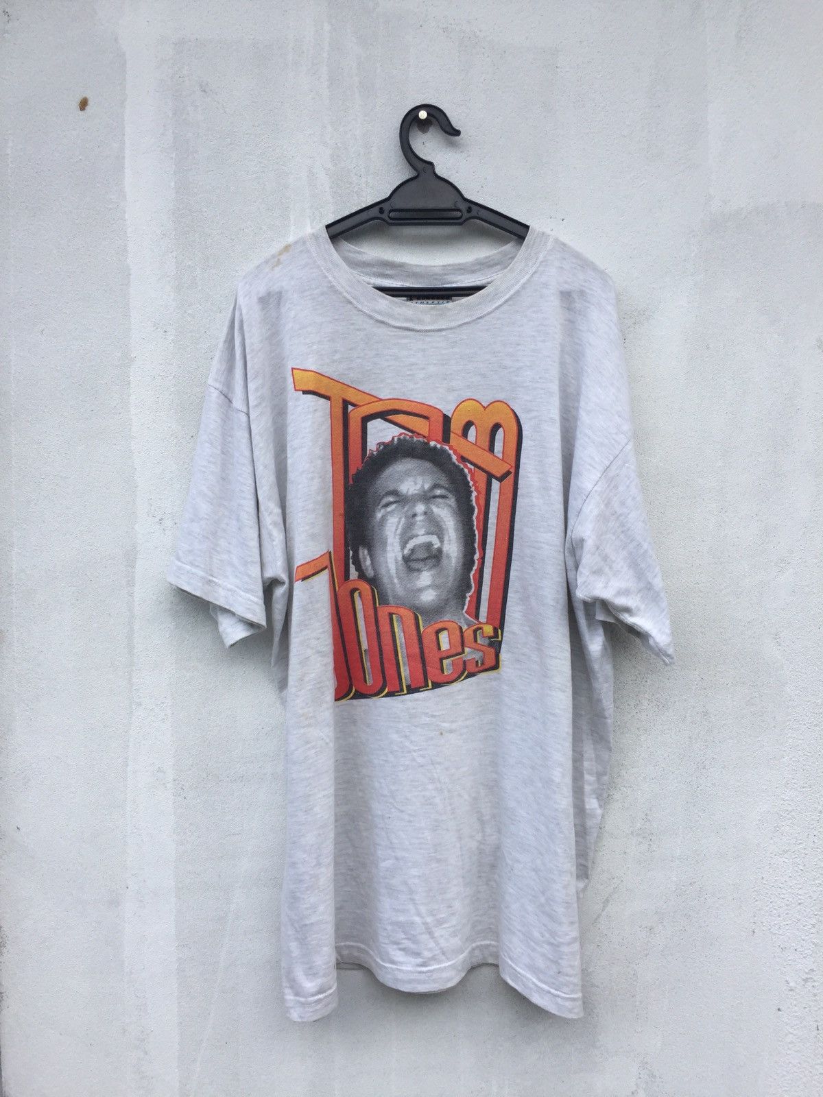 Vintage 90's Tom Jones t shirt/ vintage Wales singer