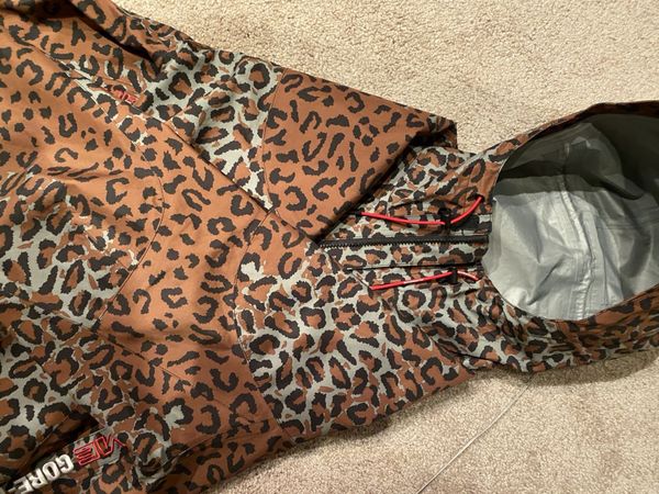 Supreme Supreme Gore Tex Leopard Print SET (jacket & pants) | Grailed