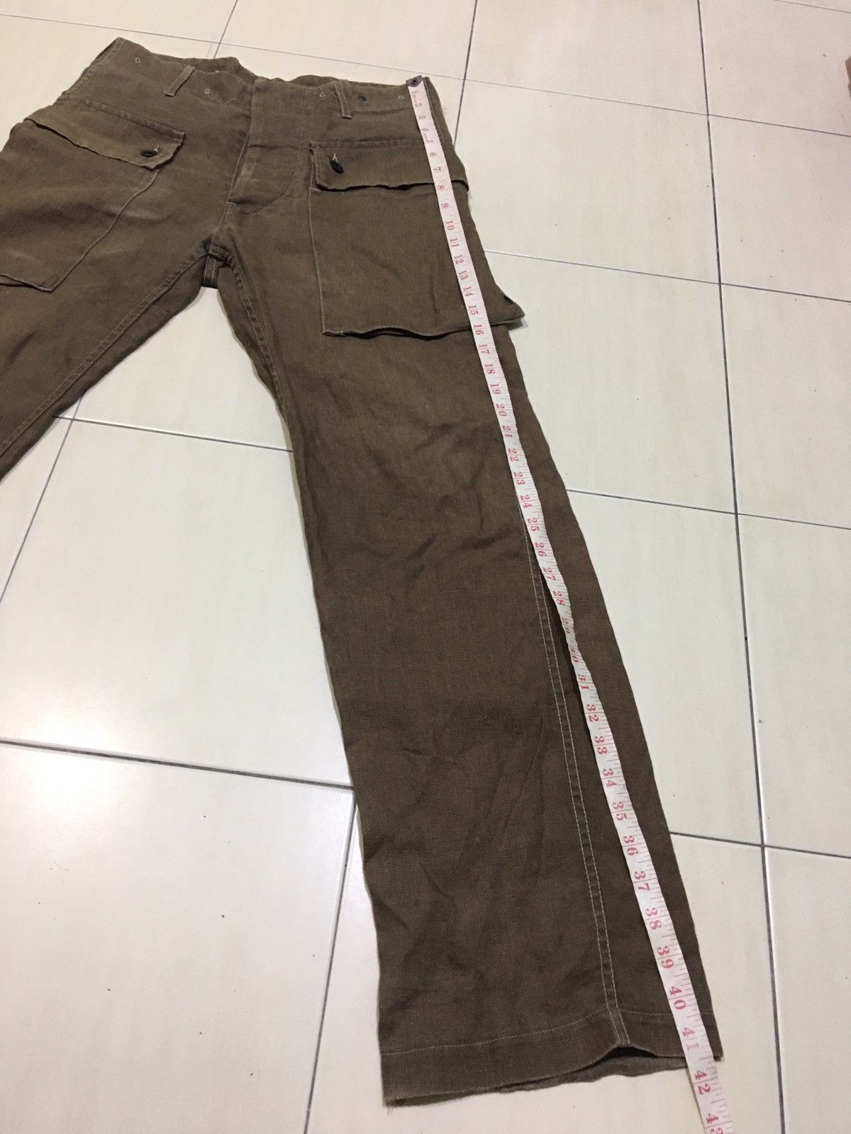 Designer × Japanese Brand × Journal Standard Japanese Brand X Designer X Journal Standard Cargo Trousers Size US 30 / EU 46 - 12 Thumbnail