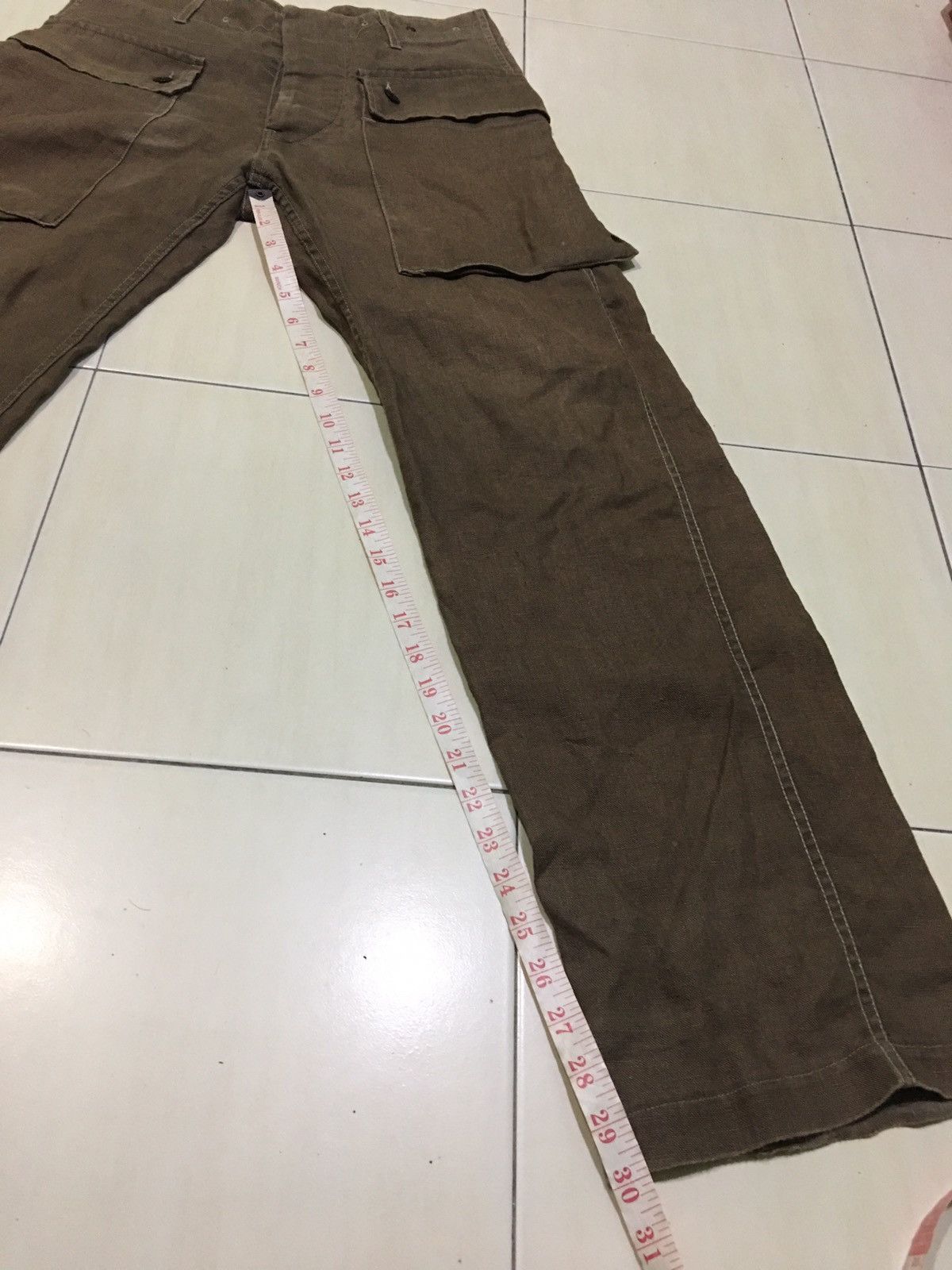 Designer × Japanese Brand × Journal Standard Japanese Brand X Designer X Journal Standard Cargo Trousers Size US 30 / EU 46 - 11 Thumbnail