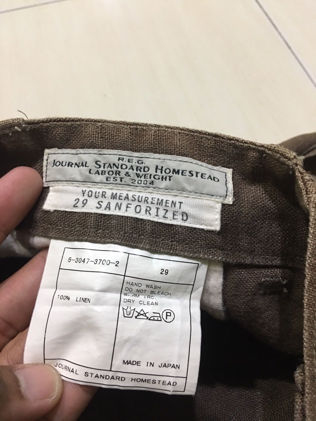 Designer × Japanese Brand × Journal Standard Japanese Brand X Designer X Journal Standard Cargo Trousers Size US 30 / EU 46 - 8 Thumbnail
