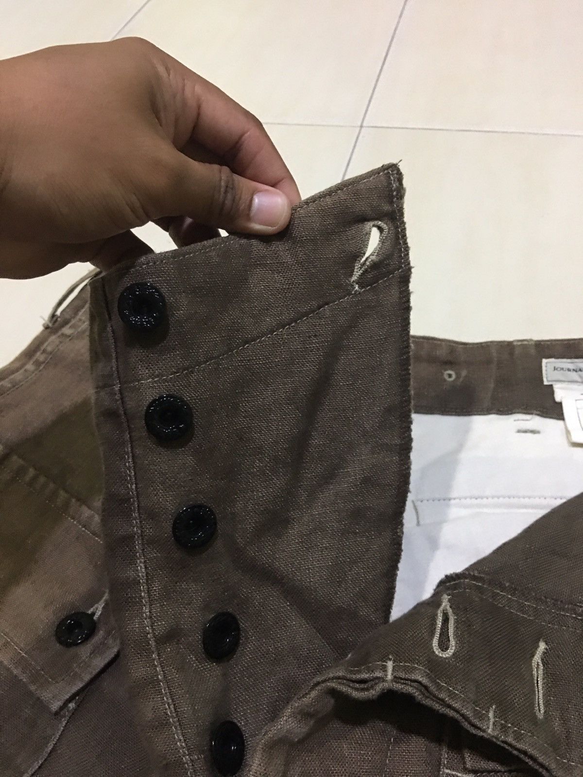Designer × Japanese Brand × Journal Standard Japanese Brand X Designer X Journal Standard Cargo Trousers Size US 30 / EU 46 - 5 Thumbnail