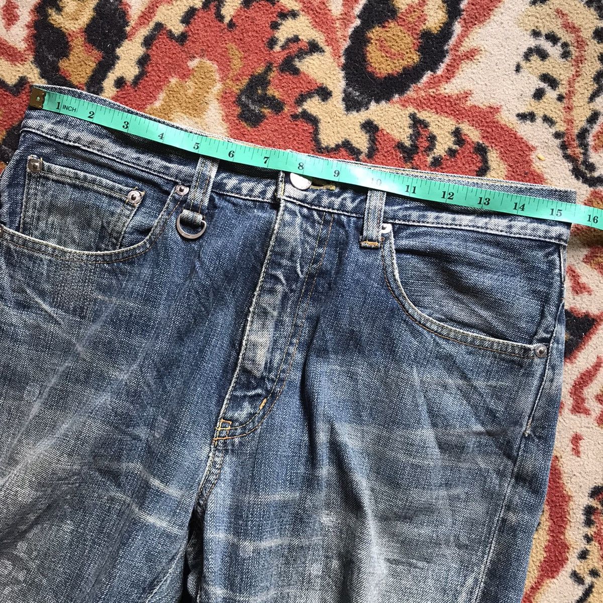 Sophnet. Sophnet. Painter Jeans RiRi zipper Size US 31 - 10 Thumbnail