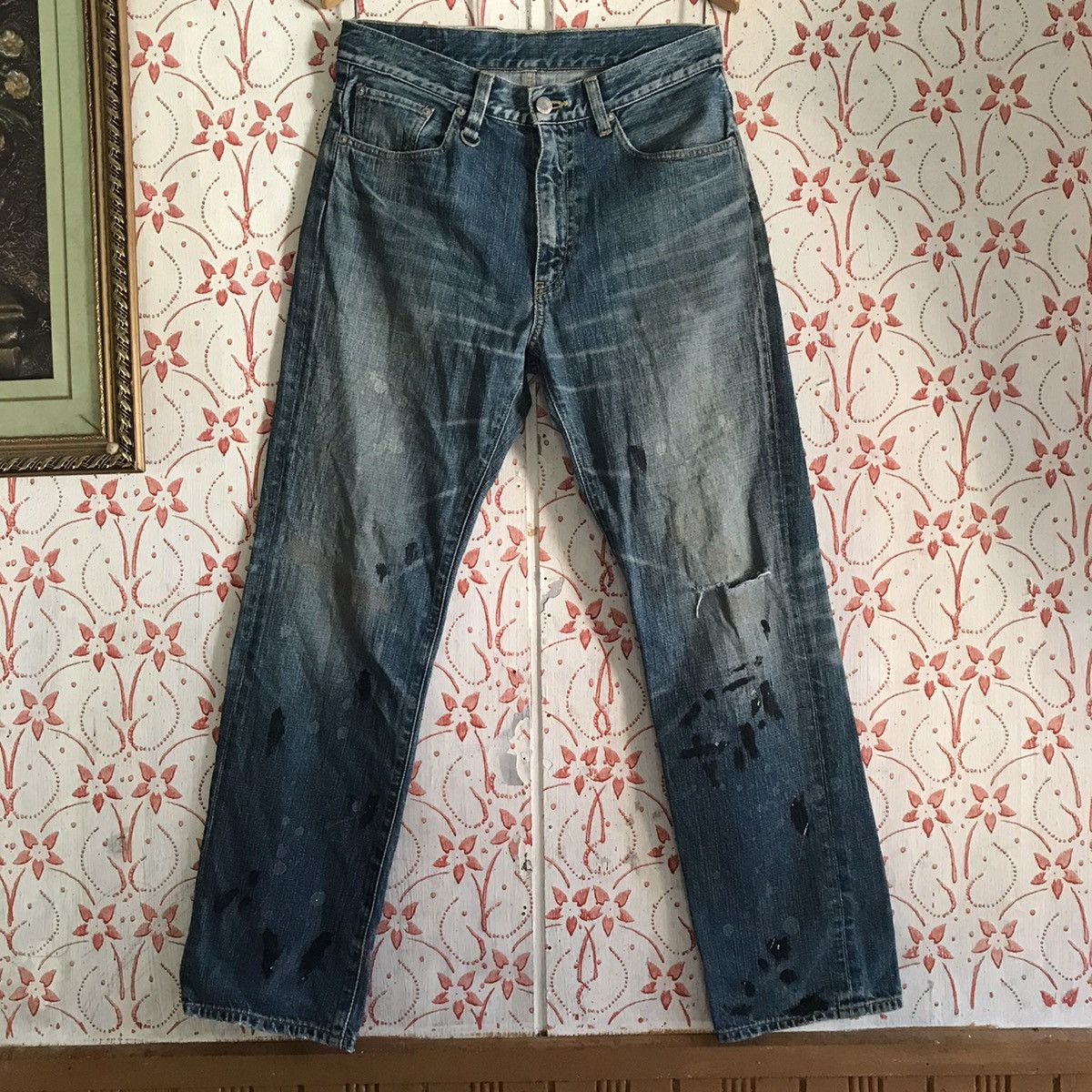Sophnet. Sophnet. Painter Jeans RiRi zipper Size US 31 - 2 Thumbnail