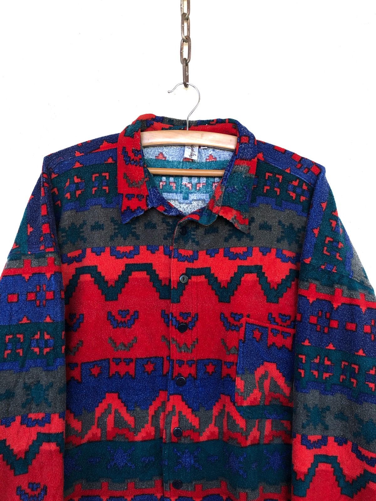 Angelo Litrico Angelo Litrico Navajo Native OS Button Shirt Size US XL / EU 56 / 4 - 2 Thumbnail