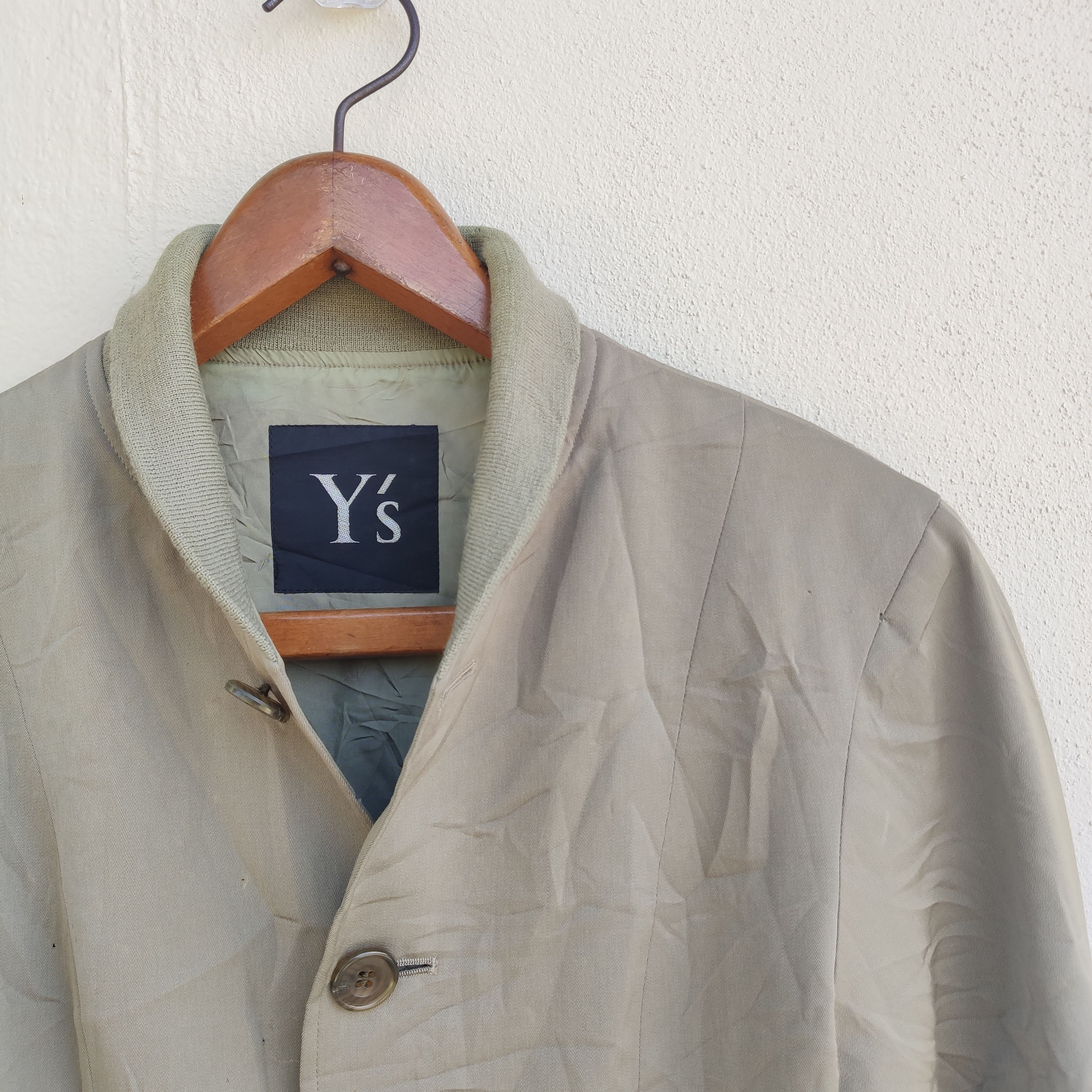 ジャケット・アウター COMPOSITION:SEE ATTACHED LABEL \" Y's \" Y's COMPOSITION: SEE ATTACHED LABEL” Layered design multi