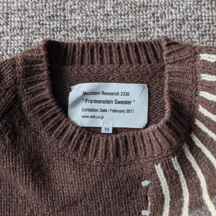 Mountain Research A/W 2017 frankenstein sweater | Grailed