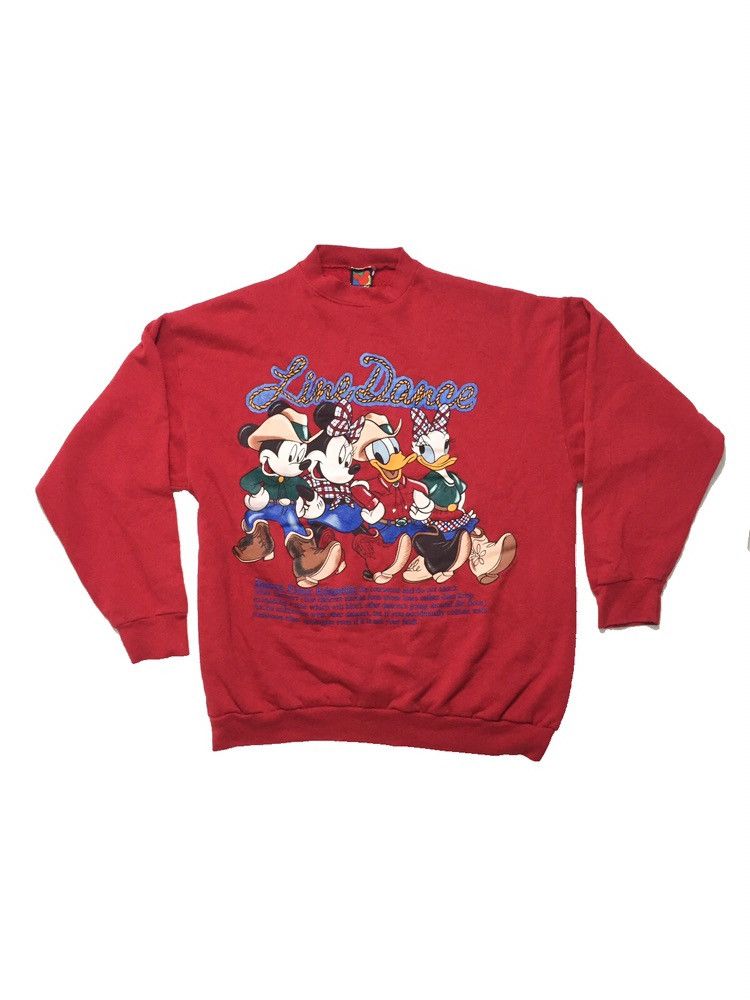 Disney × Vintage Vintage 1990 Mickey Mouse Donald Duck “Live Dance” Size US L / EU 52-54 / 3 - 2 Thumbnail