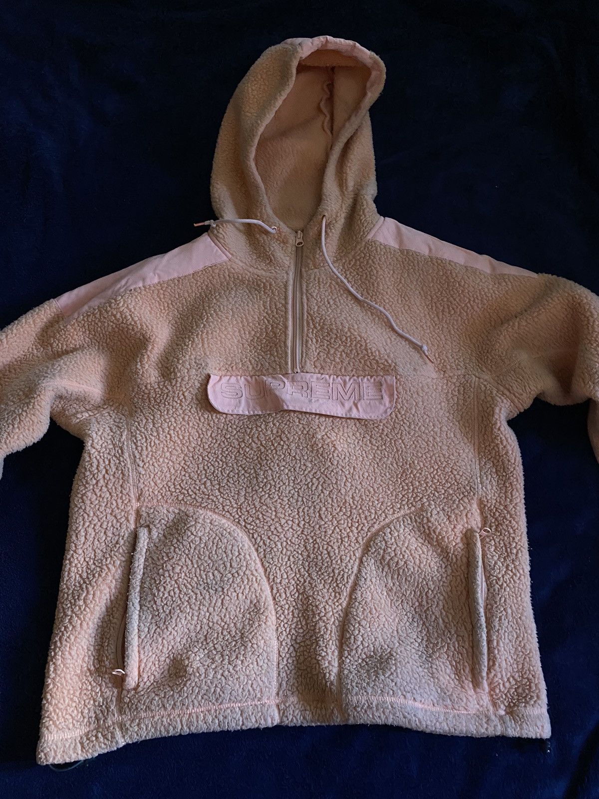 Supreme Polartec Facemask Half Zip Hooded Sweatshirt (FW23