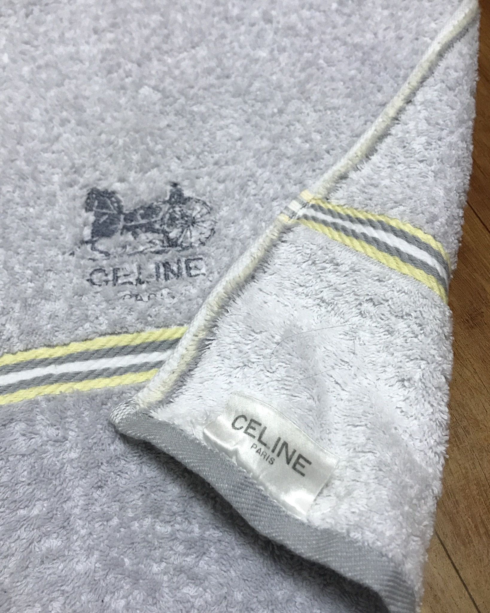 Celine CELINE PARIS HAND/BEACH TOWEL 16x30 Size ONE SIZE - 3 Thumbnail